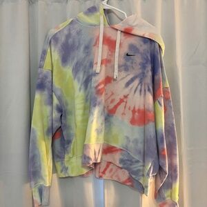 Nike tie dye sweatshirt